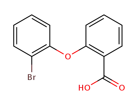 Molecular Structure of 917477-33-9 (2-(2-bromophenoxy)benzoic acid)