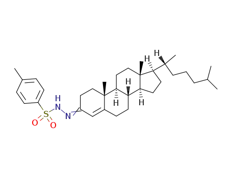 N-[[10,13-dimethyl-17-(6-methylheptan-2-yl)-1,2,6,7,8,9,11,12,14,15,16,17-dodecahydrocyclopenta[a]phenanthren-3-ylidene]amino]-4-methylbenzenesulfonamide