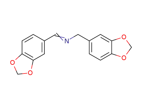 Molecular Structure of 83471-17-4 (1-(benzo[d][1,3]dioxol-5-yl)-N-(benzo[d][1,3]dioxol-5-ylmethyl)methanimine)