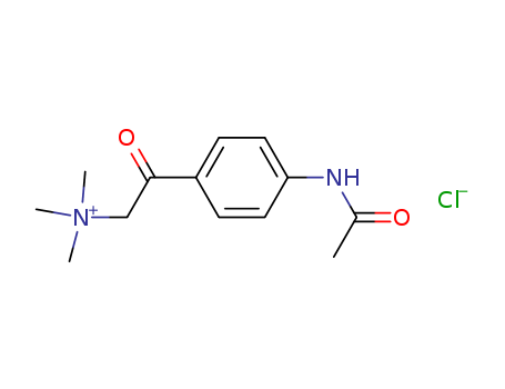 Benzeneethanaminium,4-(acetylamino)-N,N,N-trimethyl-b-oxo-, chloride (1:1)