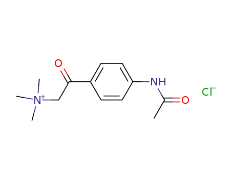 (4-Acetamidophenacyl)trimethylammonium chloride