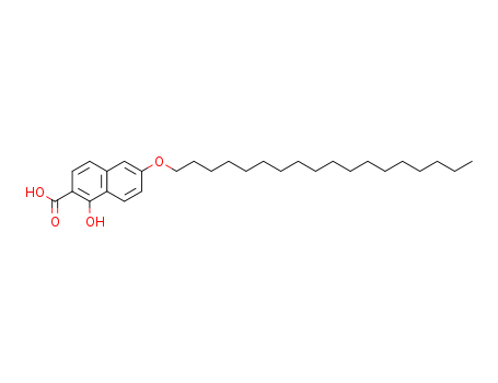 2-NAPHTHALENECARBOXYLIC ACID 1-HYDROXY-6-(OCTADECYLOXY)-
