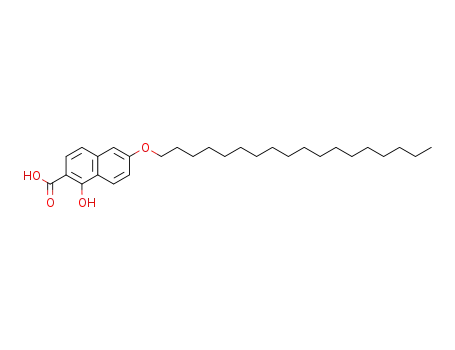 1-Hydroxy-6-(octadecyloxy)-2-naphthoic acid