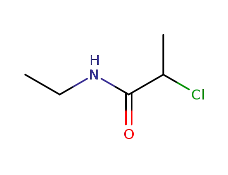 Molecular Structure of 67791-81-5 (2-chloro-N-ethylpropionamide)