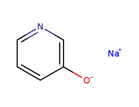 Molecular Structure of 52536-09-1 (3-Hydroxypyridine sodium salt)