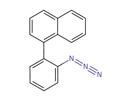 Molecular Structure of 92858-87-2 (1-(2-azido-phenyl)-naphthalene)