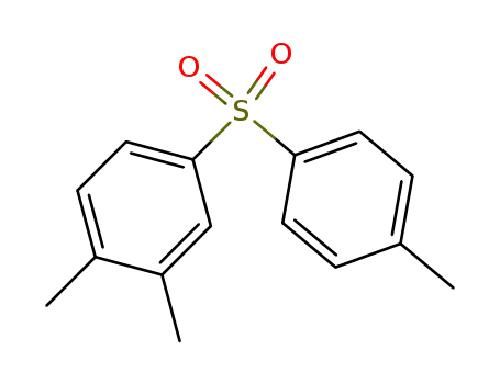 Molecular Structure of 28361-44-6 (1,2-dimethyl-4-[(4-methylphenyl)sulfonyl]benzene)