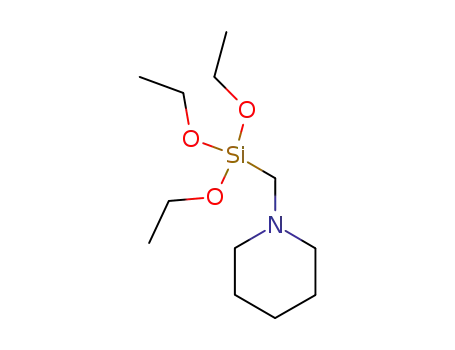 Molecular Structure of 22491-67-4 (triethoxy<1-(3-piperidinopropyl)>silane)