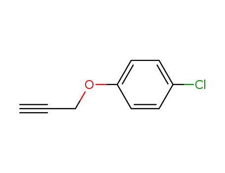 Molecular Structure of 19130-39-3 (Benzene, 1-chloro-4-(2-propynyloxy)-)