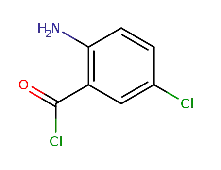 Molecular Structure of 910230-30-7 (2-amino-5-chlorobenzoyl chloride)