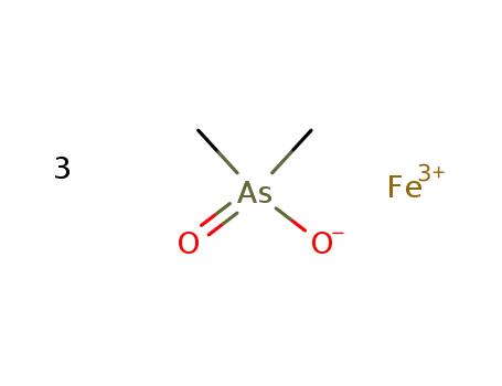 Molecular Structure of 5968-84-3 (iron tris(dimethylarsinate))