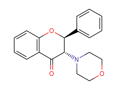 (2S,3S)-3-Morpholin-4-yl-2-phenyl-chroman-4-one