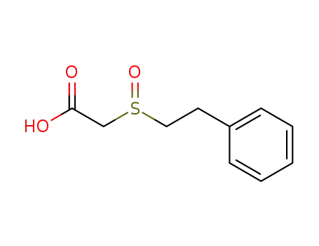 (2-phenyl)ethylsulfinylacetic acid
