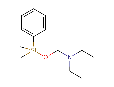 Molecular Structure of 1366432-35-0 (phenyldimethylsilyloxymethyldiethylamine)