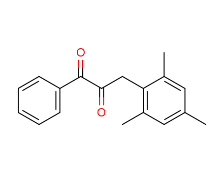 Molecular Structure of 98471-39-7 (3-mesityl-1-phenyl-propane-1,2-dione)