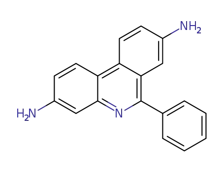 Molecular Structure of 52009-64-0 (3,8-DIAMINO-6-PHENYLPHENANTHRIDINE)
