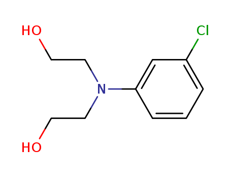 m-Chlorophenyl diethanolamine 92-00-2