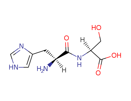 2-[[2-amino-3-(1H-imidazol-5-yl)propanoyl]amino]-3-hydroxypropanoic acid
