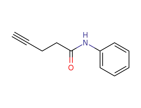 Molecular Structure of 110936-96-4 (4-Pentynamide, N-phenyl-)