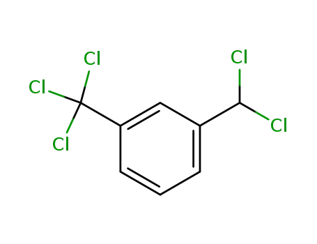 Molecular Structure of 36747-52-1 (meta-trichloromethylbenzal chloride)