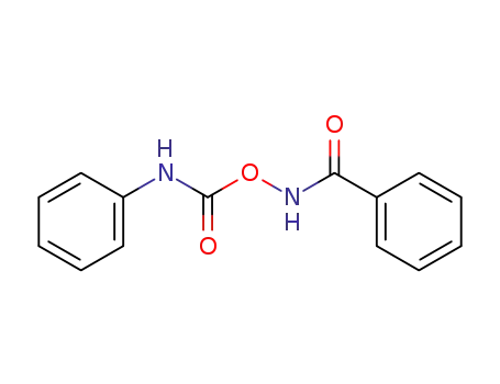 Molecular Structure of 2963-12-4 (O-Phenylcarbamyl benzohydroxamic acid)