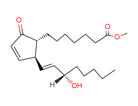 Molecular Structure of 16887-11-9 (prostaglandin A<sub>1</sub> methyl ester)