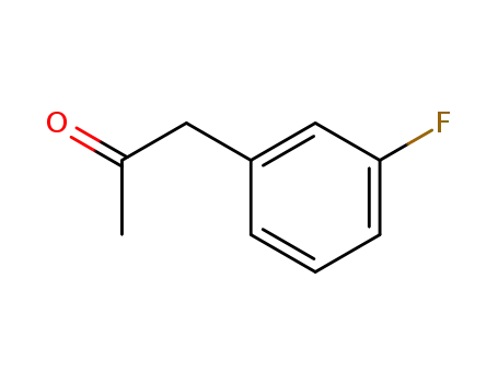 Molecular Structure of 1737-19-5 (3-Fluorophenylacetone)