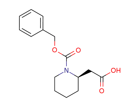 (R)-2-[(N-benzyloxycarbonyl)piperidin-2-yl]ethanoic acid