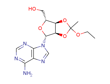 [2-(6-aminopurin-9-yl)-7-ethoxy-7-methyl-3,6,8-trioxabicyclo[3.3.0]oct-4-yl]methanol cas  42867-77-6