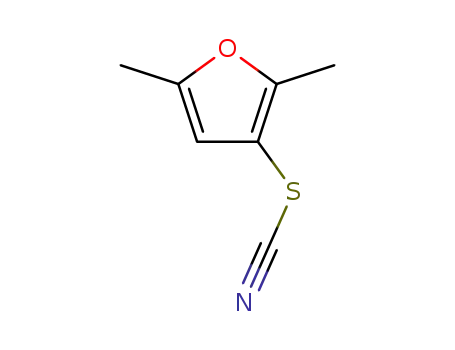 2,5-dimethylfur-3-yl thiocyanate