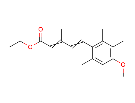 Ethyl-5-(4-methoxy-2,3,6-trimethylphenyl)-3-methyl-2,4-pentadienoate