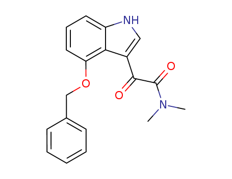 4-(Benzyloxy)-N,N-dimethyl-indole-3-glyoxylamide