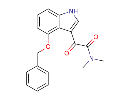 4-(벤질옥시)-N,N-디메틸-인돌-3-글리옥실아미드