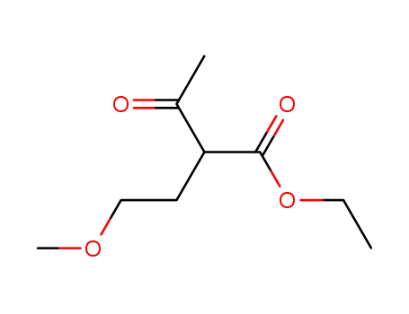 Molecular Structure of 90647-46-4 (ethyl 2-acetyl-4-methoxybutanoate)