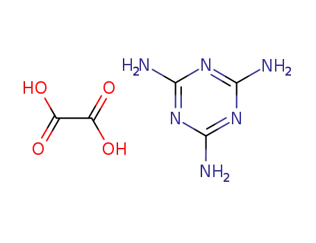 Molecular Structure of 82124-01-4 (1,3,5-Triazine-2,4,6-triamine oxalate)