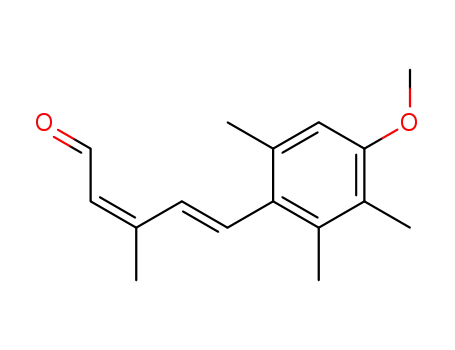 (2Z,4E)-5-(4-Methoxy-2,3,6-trimethylphenyl)-3-methyl-2,4-pentadienal