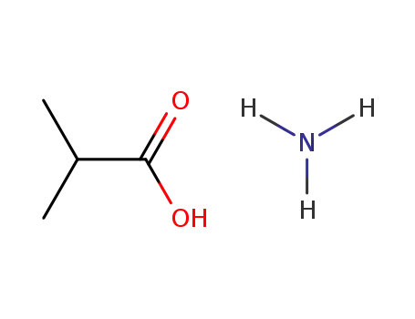 Molecular Structure of 22228-82-6 (ammonium isobutyrate)