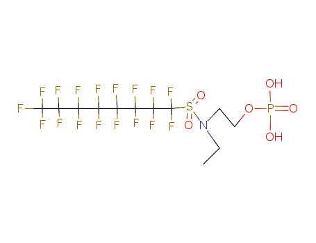 N-ethylheptadecafluoro-N-[2-(phosphonooxy)ethyl]octanesulphonamide