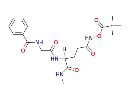 benzoylglycyl-N<sup>γ</sup>-(pivaloyloxy)glutamine N-methylamide