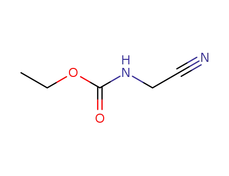 Molecular Structure of 13756-48-4 (ethyl (cyanomethyl)carbamate)