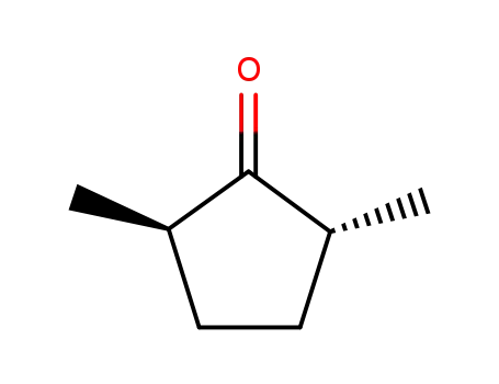 Molecular Structure of 83664-37-3 ((+/-)-trans-2,5-dimethylcyclopentanone)