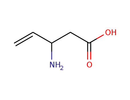 Molecular Structure of 14403-19-1 ((RS)-3-amino-pent-4-enoic acid)