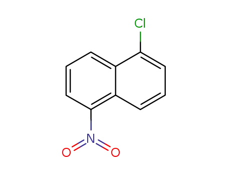 Molecular Structure of 605-63-0 (1-Chloro-5-nitronaphthalene)