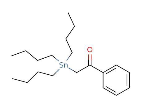 Molecular Structure of 17851-99-9 (2-(Tributylstannyl)acetophenone)