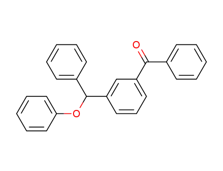 phenyl(m-benzoylphenyl)diphenylmethyl ether