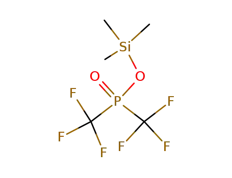 Molecular Structure of 32114-80-0 (Bistrifluormethyltrimethylsiloxyphosphinoxid)