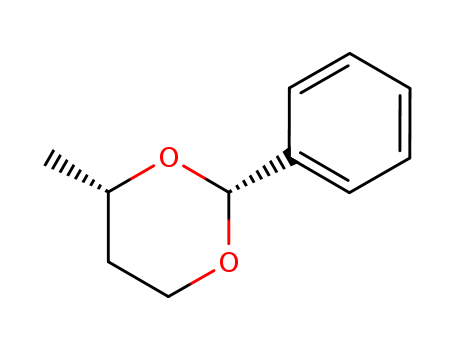 1,3-Dioxane, 4-methyl-2-phenyl-, (2R,4S)-rel-