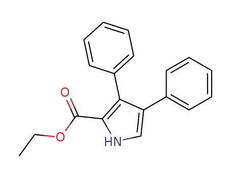 ethyl 3,4-diphenylpyrrole-2-carboxylate
