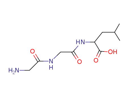 Molecular Structure of 855529-10-1 (L-Leucine,  glycylglycyl-,  radical  ion(1+)  (9CI))