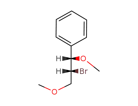 (1<i>RS</i>,2<i>SR</i>)-2-bromo-1,3-dimethoxy-1-phenyl-propane